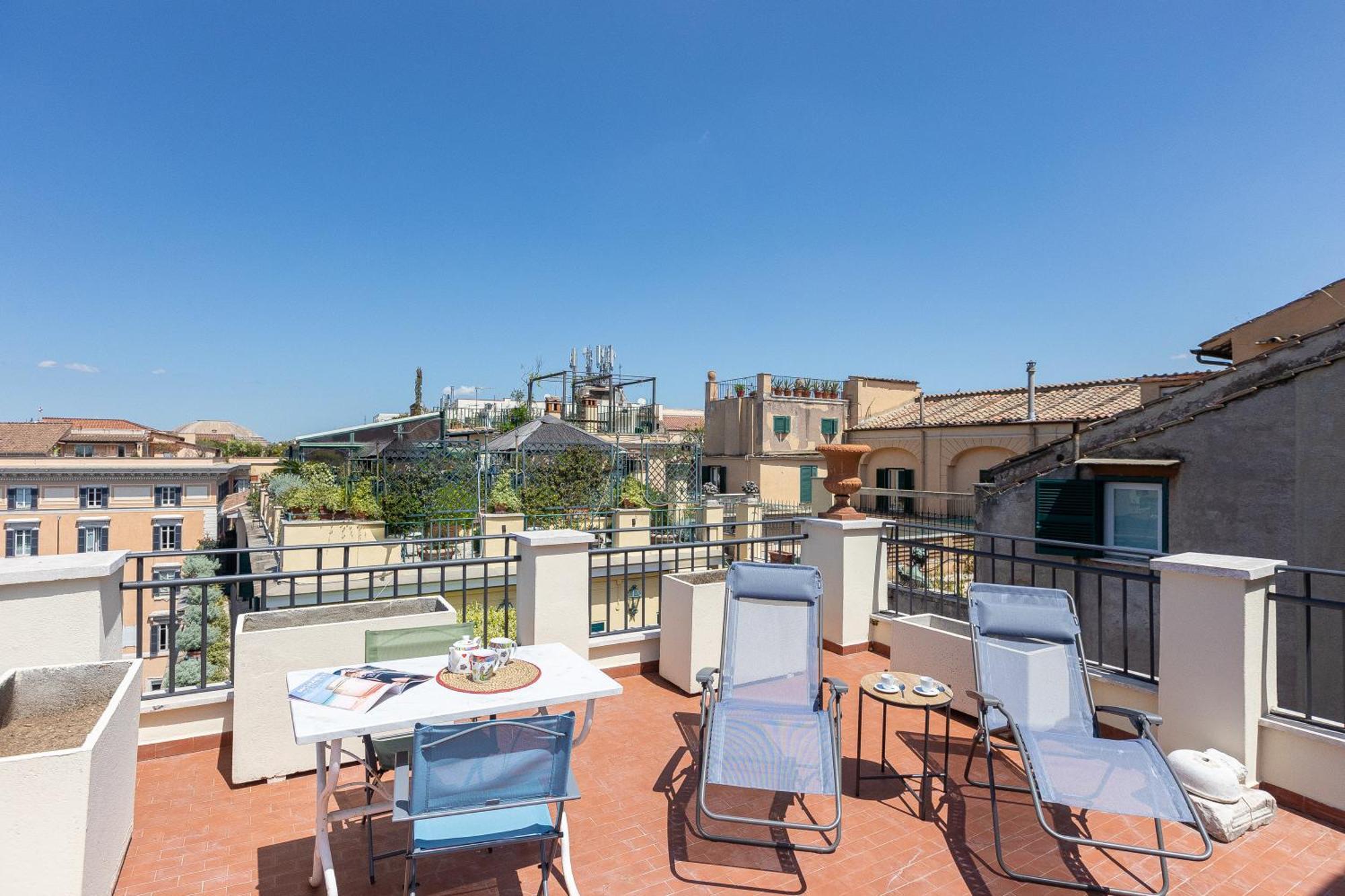 Argentina Penthouse By Rental In Rome Roma Exterior foto