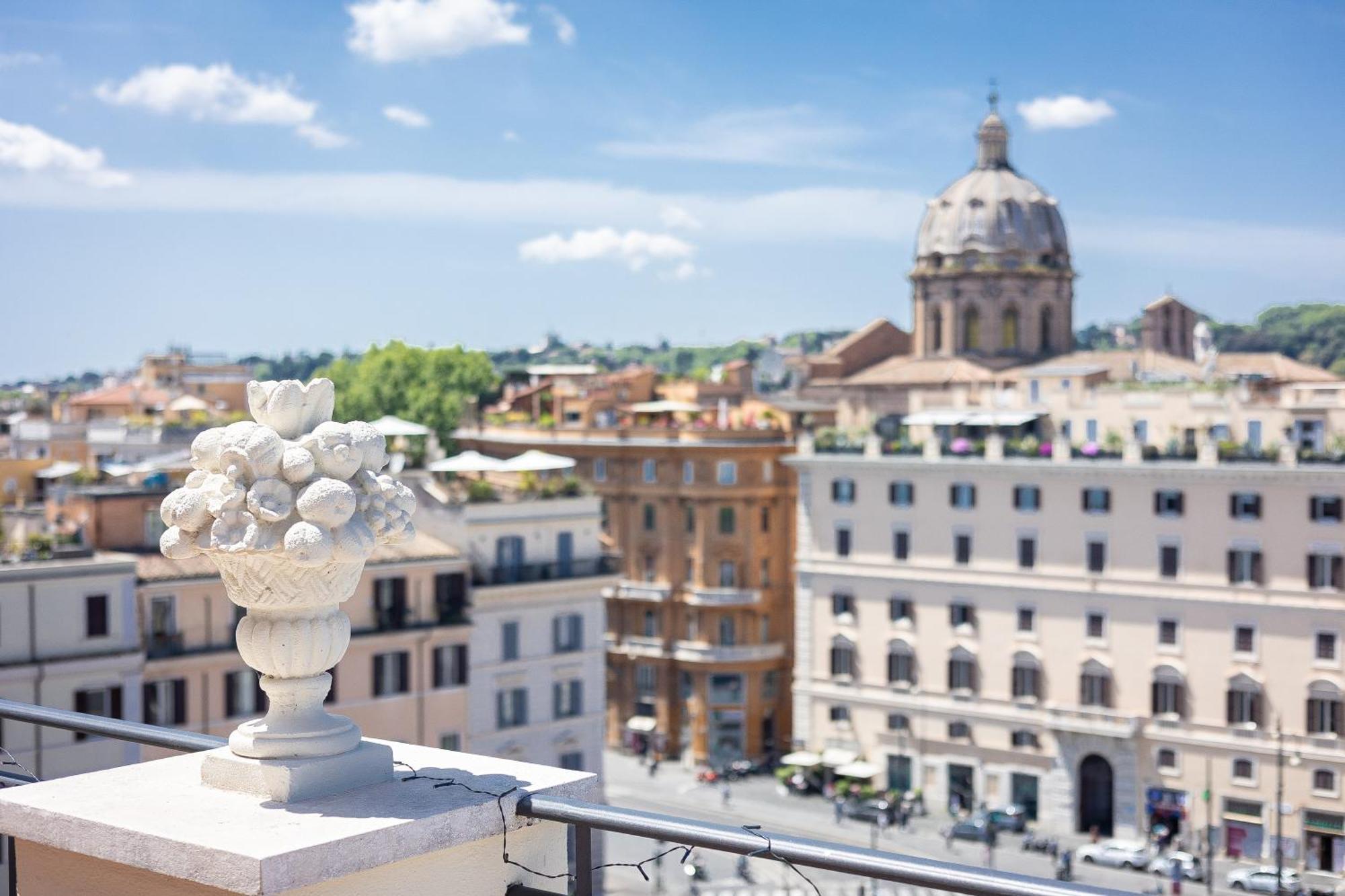 Argentina Penthouse By Rental In Rome Roma Exterior foto