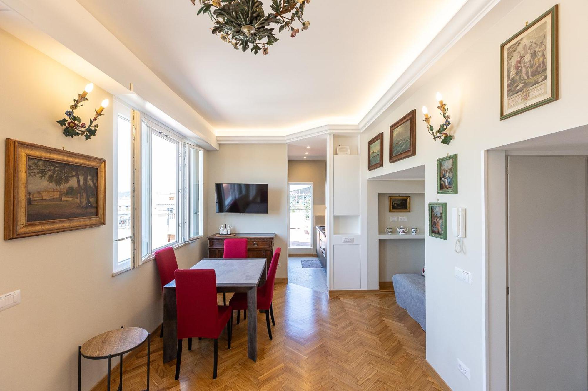 Argentina Penthouse By Rental In Rome Roma Exterior foto