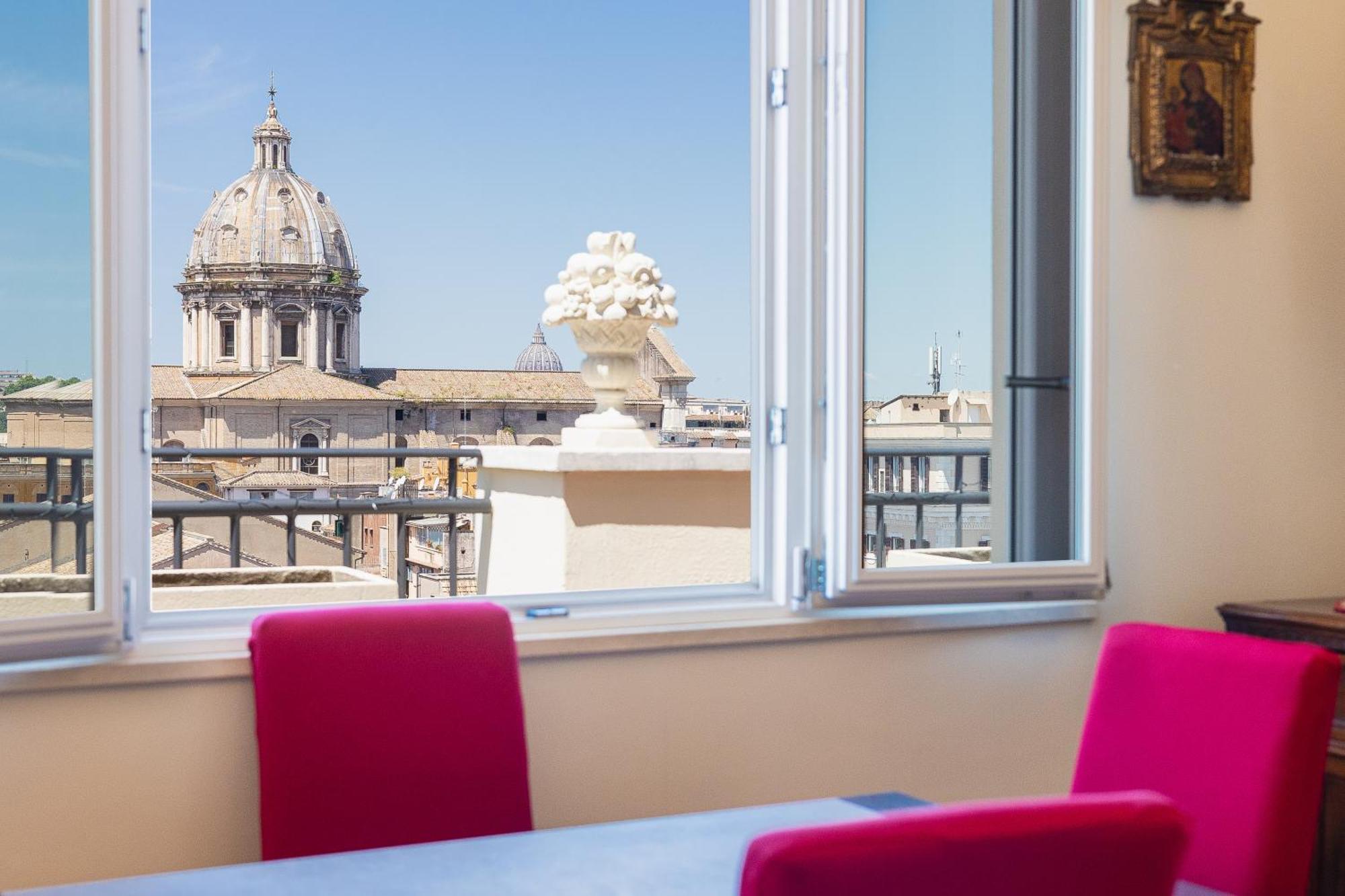 Argentina Penthouse By Rental In Rome Roma Exterior foto