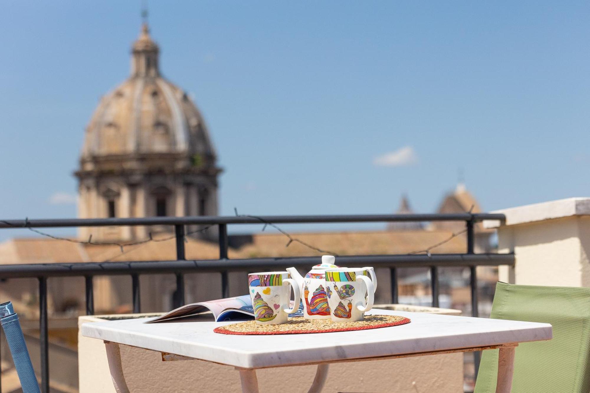 Argentina Penthouse By Rental In Rome Roma Exterior foto