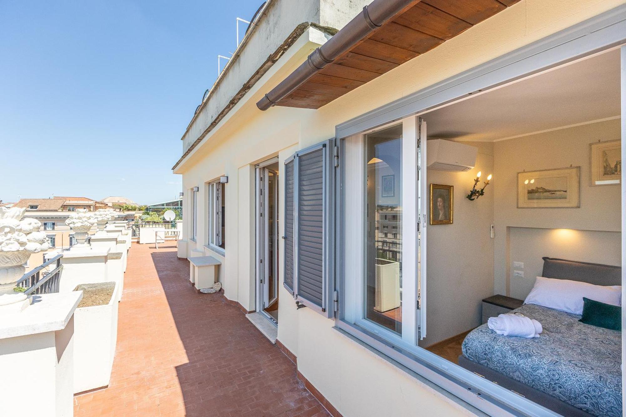 Argentina Penthouse By Rental In Rome Roma Exterior foto