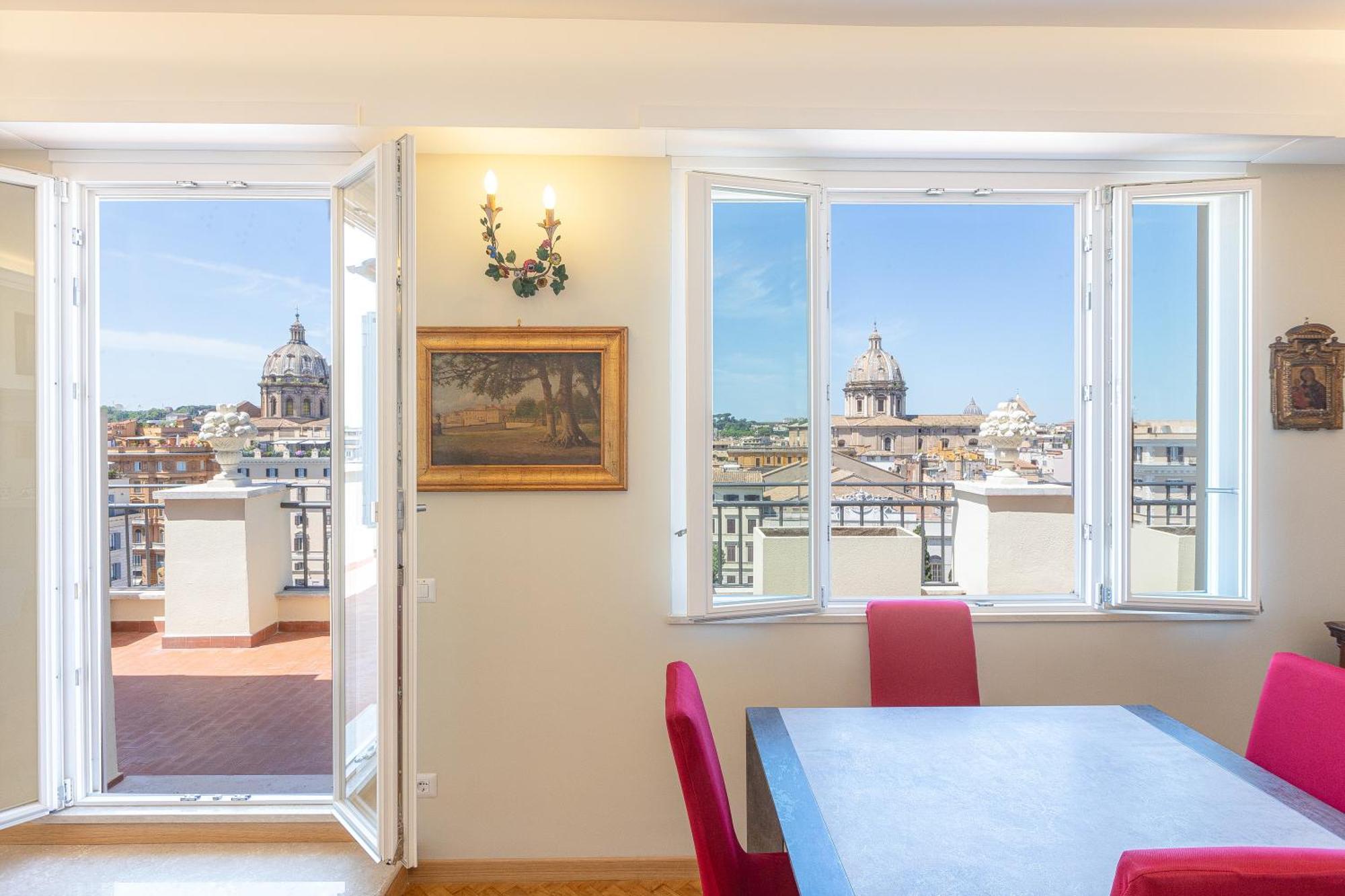 Argentina Penthouse By Rental In Rome Roma Exterior foto